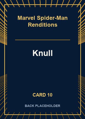 Knull back card image