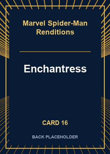 Enchantress back card image