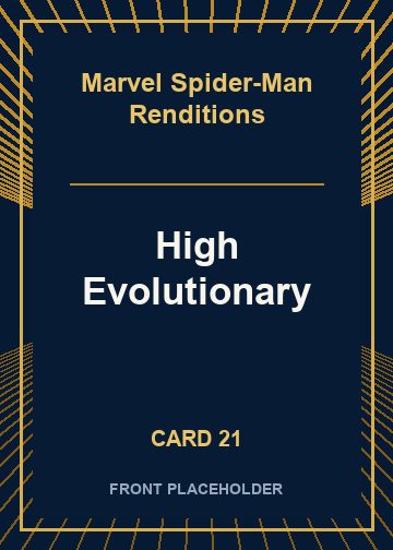 High Evolutionary front card image