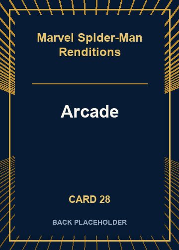 Arcade back card image