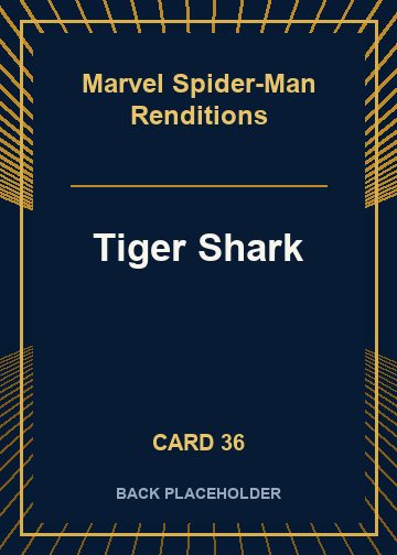 Tiger Shark back card image