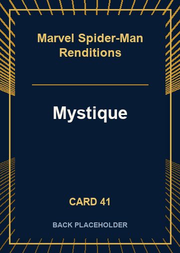 Mystique back card image