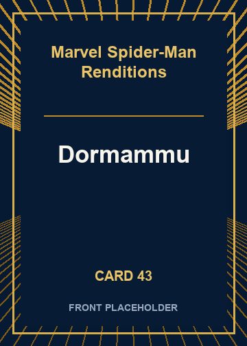 Dormammu front card image