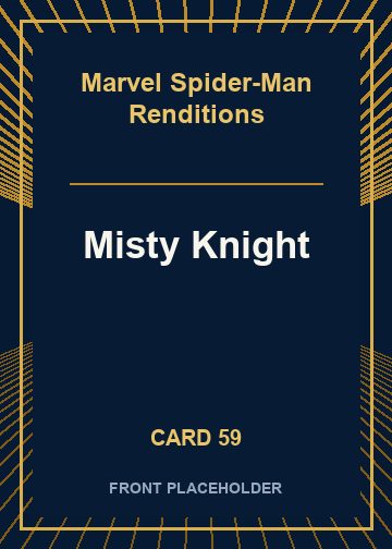 Misty Knight card thumbnail