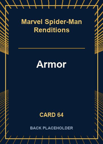 Armor back card image