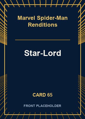 Star-Lord - Tazio Bettin front card image