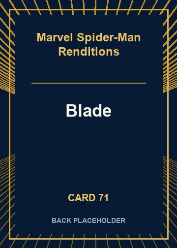 Blade back card image