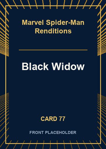 Black Widow card thumbnail