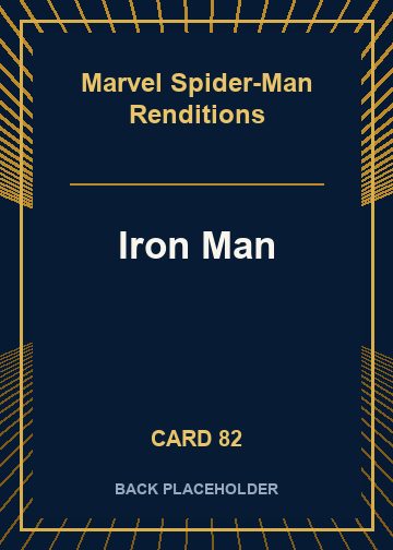 Iron Man back card image
