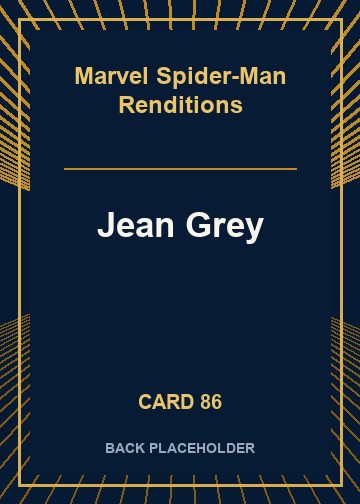 Jean Grey back card image