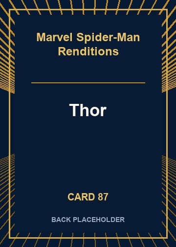 Thor back card image