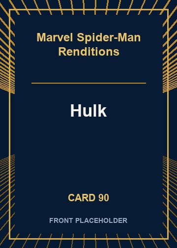 Hulk front card image