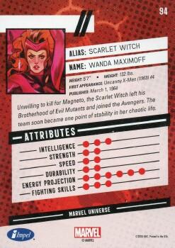 Scarlet Witch back card image