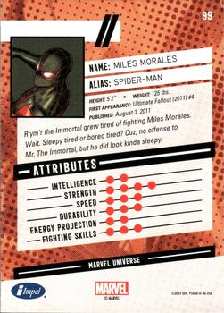 Miles Morales back card image