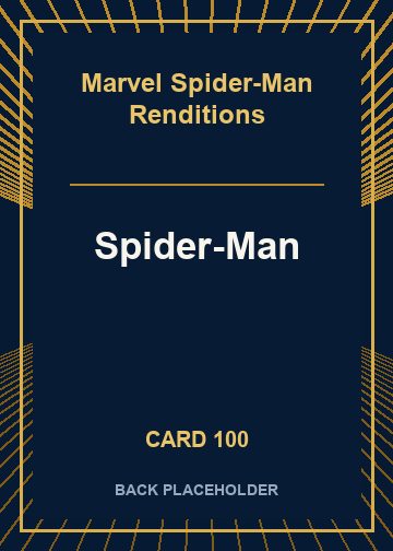 Spider-Man back card image