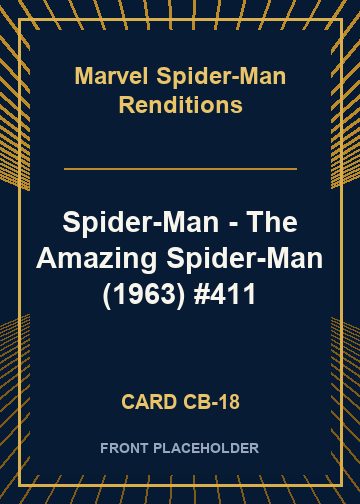 Spider-Man - The Amazing Spider-Man (1963) #411 card thumbnail