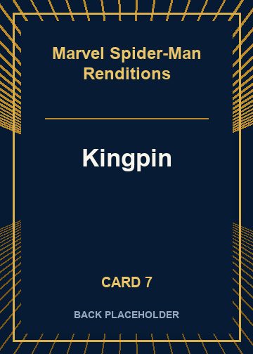 Kingpin back card image
