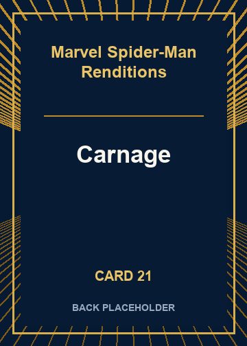 Carnage back card image