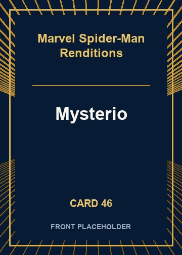 Mysterio front card image