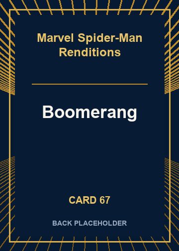 Boomerang back card image