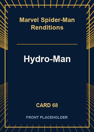 Hydro-Man front card image