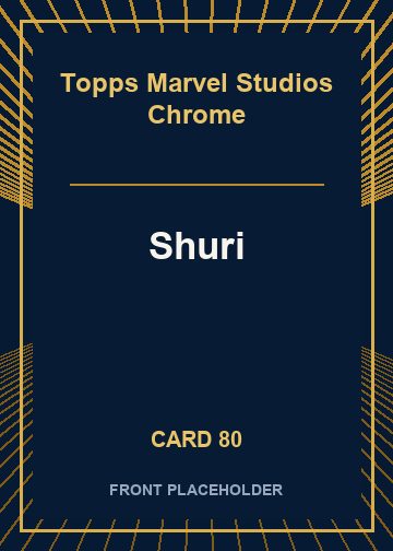 Shuri card thumbnail