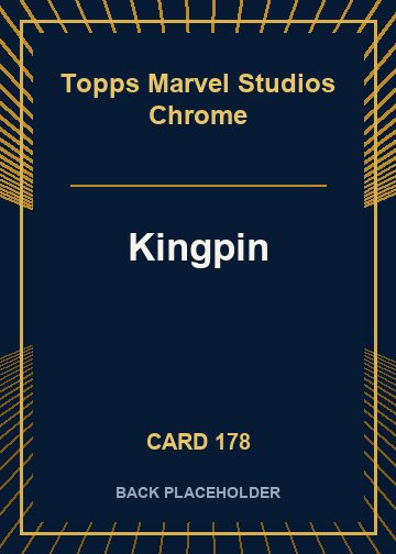 Kingpin back card image