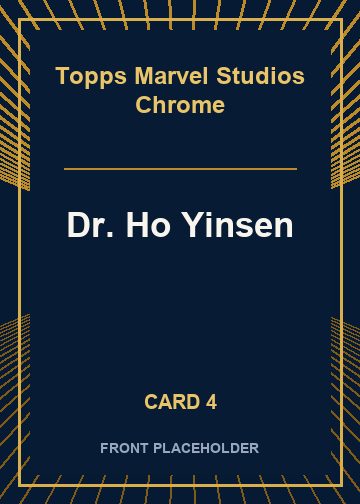 Dr. Ho Yinsen card thumbnail