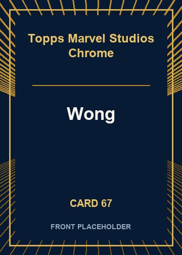 Wong card thumbnail
