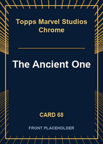 The Ancient One card thumbnail