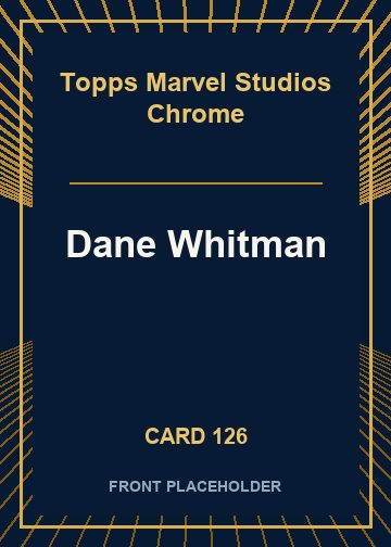 Dane Whitman card thumbnail