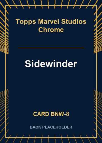 Sidewinder back card image