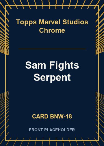 Sam Fights Serpent card thumbnail