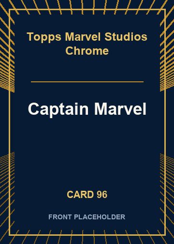 Captain Marvel card thumbnail