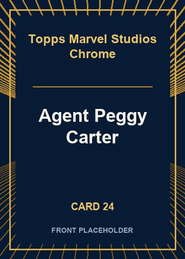 Agent Peggy Carter card thumbnail