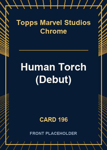 Human Torch (Debut) card thumbnail