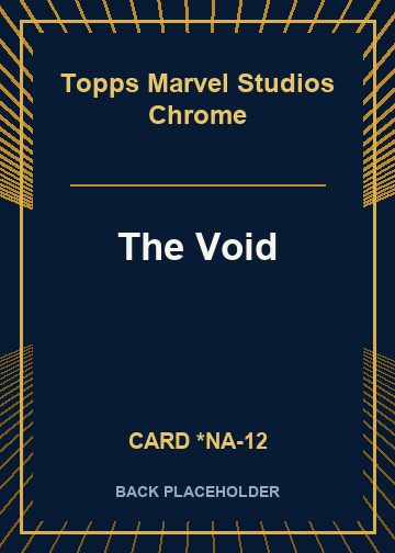 The Void back card image
