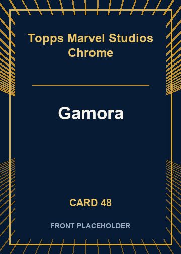 Gamora card thumbnail