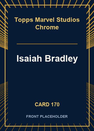 Isaiah Bradley card thumbnail