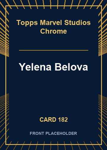 Yelena Belova card thumbnail