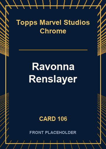 Ravonna Renslayer card thumbnail