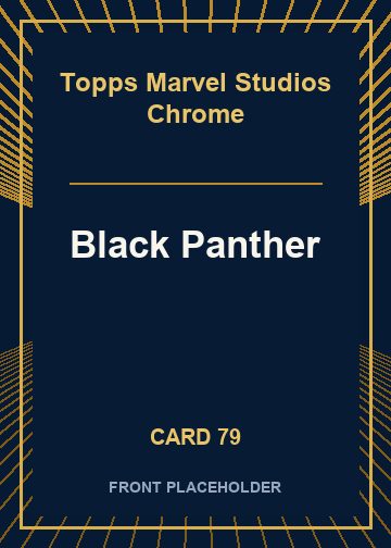 Black Panther card thumbnail