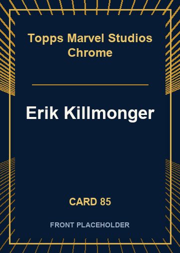 Erik Killmonger card thumbnail