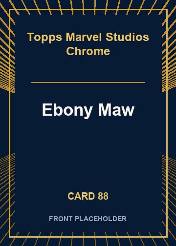 Ebony Maw card thumbnail