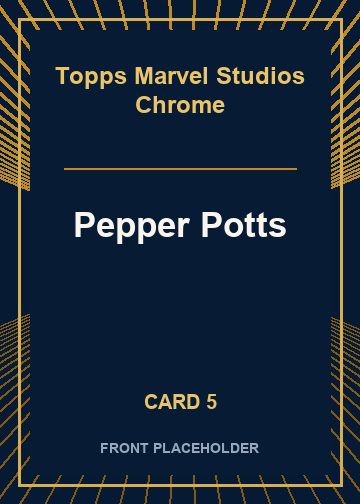 Pepper Potts card thumbnail