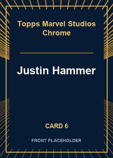 Justin Hammer card thumbnail