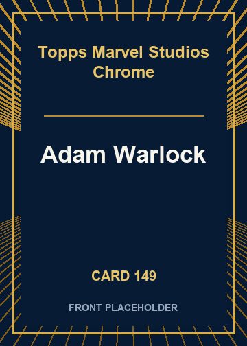 Adam Warlock card thumbnail