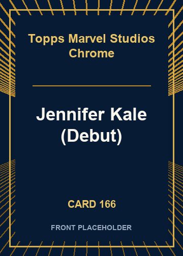 Jennifer Kale (Debut) card thumbnail