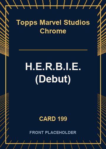 H.E.R.B.I.E. (Debut) card thumbnail