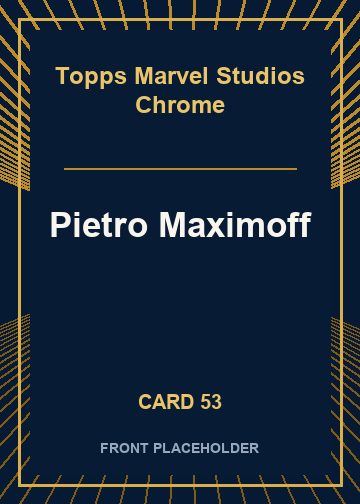 Pietro Maximoff card thumbnail
